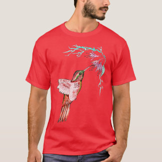 Camiseta Bebê Hummingbird Lindos Pássaros