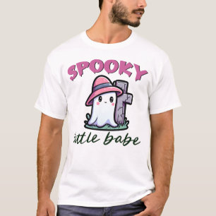 Camiseta Bebê Louco Ghoul Feliz Halloween Assustado