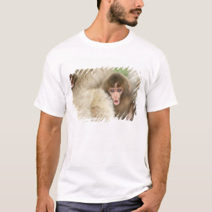 Camiseta Bebê Macaco da Neve, Jigokudani, Nagano, Japão