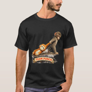 Camiseta Bebê macaco fofo soco zoológico japão design Bebê 