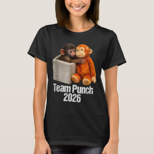 Camiseta Bebê macaco time do macaco fofo soco zoológico 202