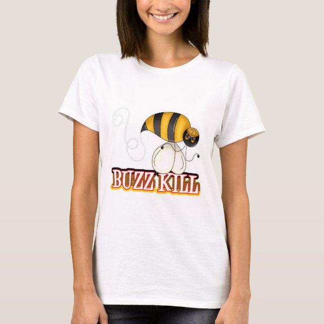 Camiseta Bebê Matar Engraçado Buzz (Frente)