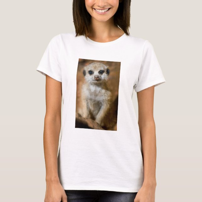 Camiseta Bebê Meerkat (Frente)