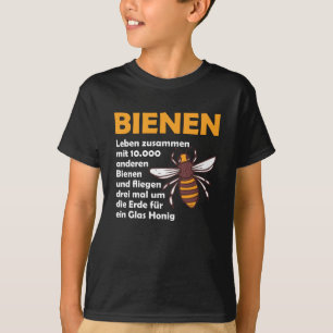 Camiseta Bebê Mel Beatery Lucky Bean Líquido Dourado