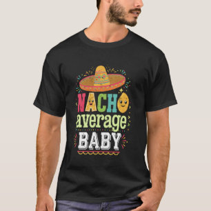 Camiseta Bebê mexicano médio Nacho fantasia de Cinco de May