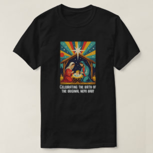 Camiseta Bebê Nepo Original Engraçado Natal