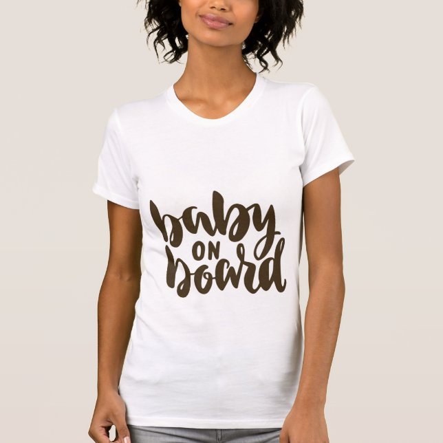 Camiseta Bebê no T-Shirt Conselho (Frente)
