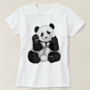 Camiseta Bebê panda