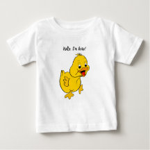 Camiseta bebê "Pato Pequeno"