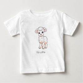Camiseta Bebê Pequeno Cordeiro