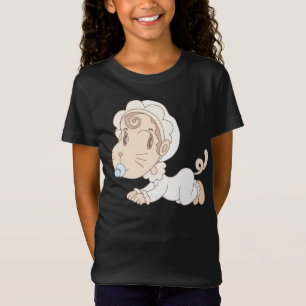 Camiseta Bebê que parece um gato.