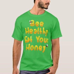 Camiseta Bebê Saudável Coma Seu Amor Engraçado Presente Sob