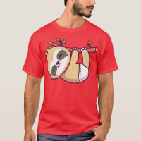 Bebê Sloth Prendendo Na Árvore E Vestindo A Roupa