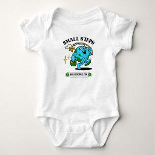 Camiseta bebé Small steps big result