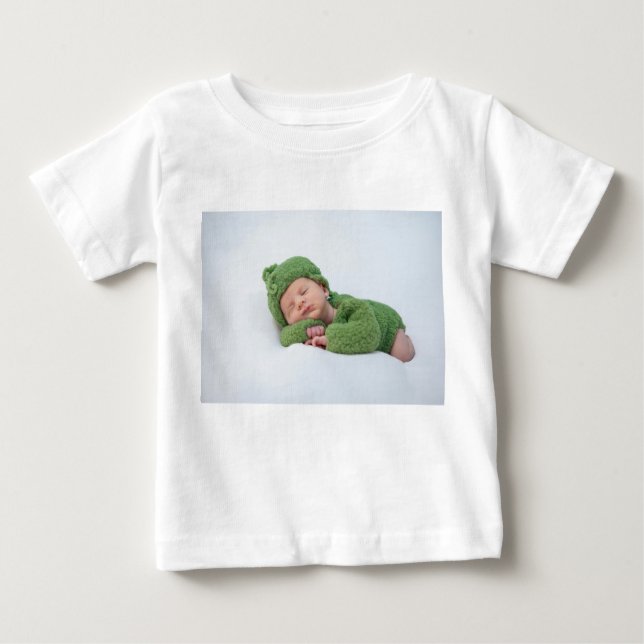 Camiseta Bebê Sonhador Verde (Frente)