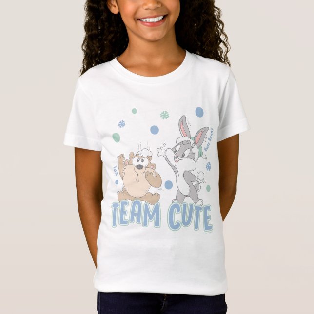 Camiseta Bebê TAZ™ e INSETOS BUNNY™ Equipe Bonito (Frente)