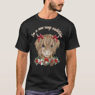 Camiseta Bebê Vaca das Terras Altas Eu Sou Uma Infração Moo