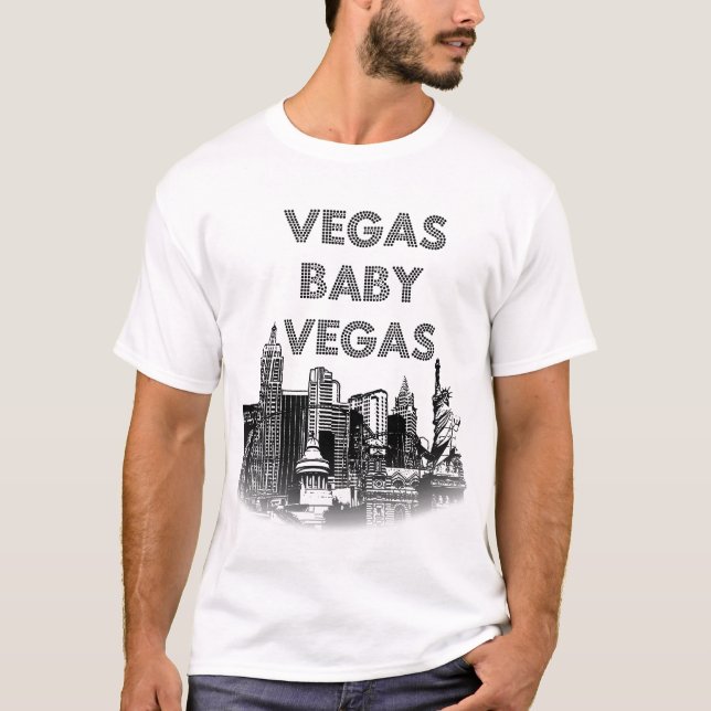 Camiseta Bebê Vegas de Vegas (Frente)
