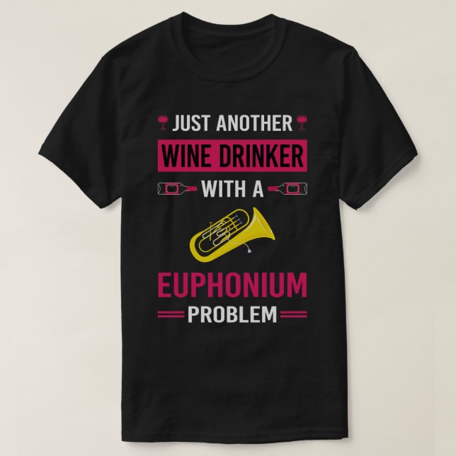 Camiseta Bebê-Vinho Eufonio Eufonia (Frente do Design)