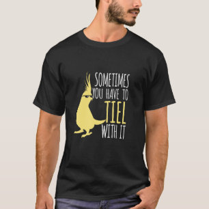 Camiseta Bebê Yellow Cockatiel Vestir O Tiel Com Ele! Cocka