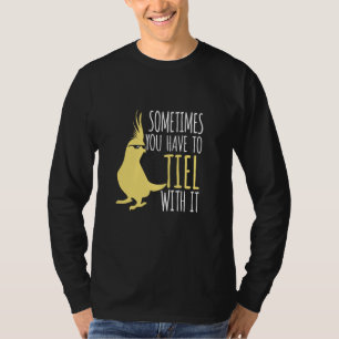 Camiseta Bebê Yellow Cockatiel Vestir O Tiel Com Ele! Cocka