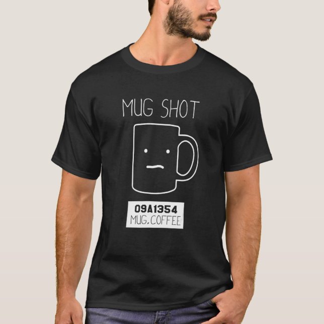 Camiseta Bebedor de Café   Foto Punível (Frente)