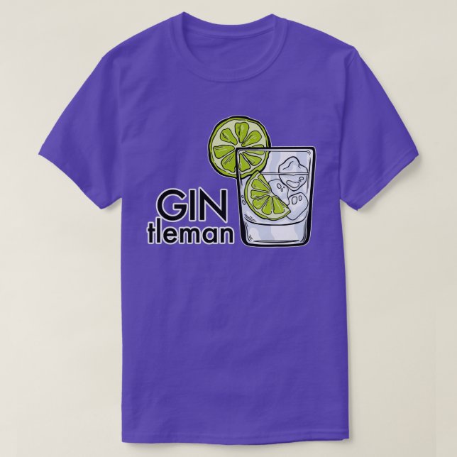 Camiseta Bebedor de Gin Tonic Longdrink Festa JGA Presente  (Frente do Design)