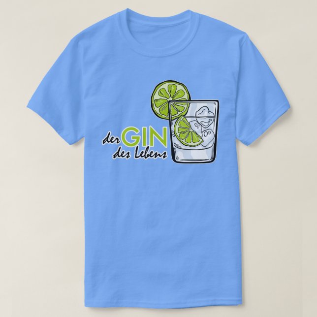 Camiseta Bebedor de Gin Tonic Longdrink Festa JGA Presente  (Frente do Design)
