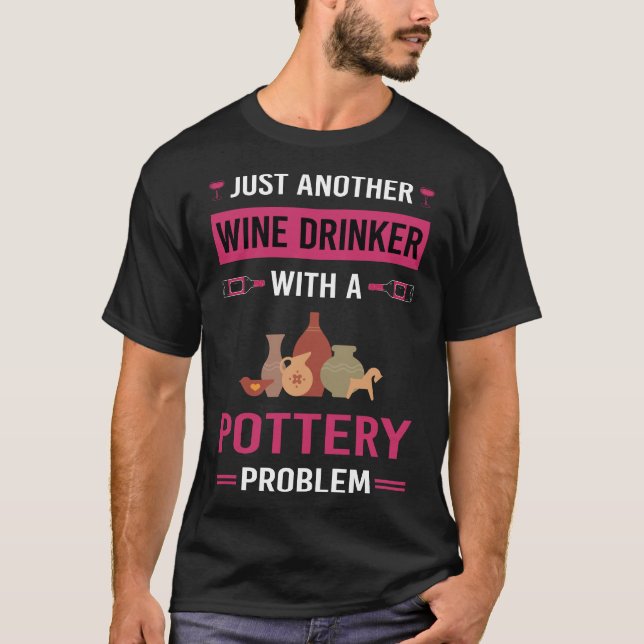 Camiseta Bebedor de Vinho Oleiro (Frente)