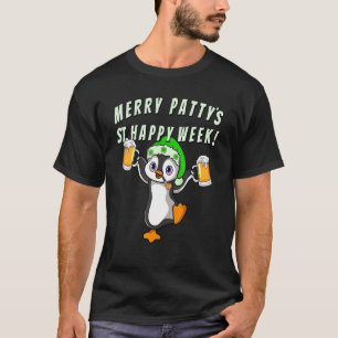 Camiseta Bebendo 1 do Partido Dia de São Patrício Engraçado