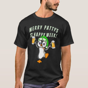 Camiseta Bebendo 1 do Partido Dia de São Patrício Engraçado