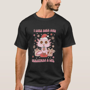 Camiseta Bebendo Axolotl Boba Tea Cute Kawaii Funny Cristo
