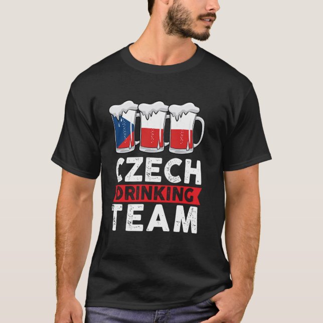 Camiseta Bebendo checo (Frente)