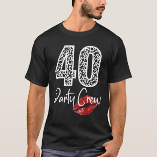 Camiseta bebendo de 40 Festas Cerveja Feliz Bir 40 Anos
