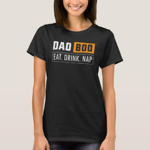 Camiseta Bebendo De Bebida Humorável Do Bod Pai Da Caneta