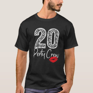 Camiseta bebendo De Cerveja De 20 De 20 Festas Feliz