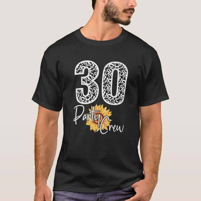 Camiseta bebendo De Cerveja De 30 Partidos Feliz Por 30 Ano (Frente)
