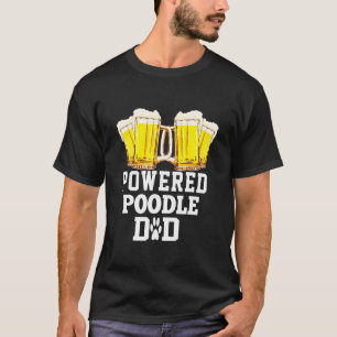 Camiseta Bebendo de Cerveja do Pai Poodle