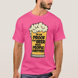 Camiseta Bebendo De Cerveja excelente Dizendo Festa De Álco