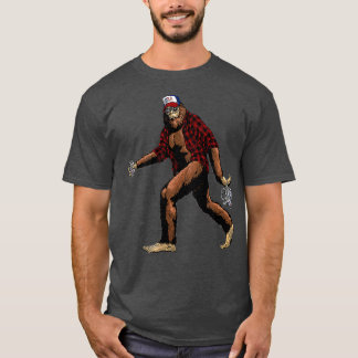 Camiseta Bebendo de Cerveja Patriótica Hillbilly Redneck
