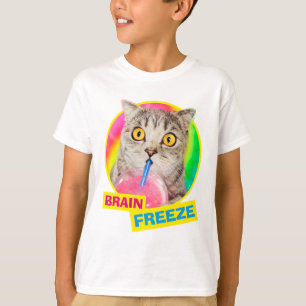 Camiseta Bebendo de Gato