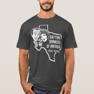 Camiseta Bebendo De Vinho De Bebida Álcool No Texas Day Dr