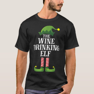 Camiseta Bebendo de Vinho - Famílias Igualáveis Natal