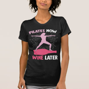 Camiseta Bebendo de vinhos hilariante - Pilates Athletlett