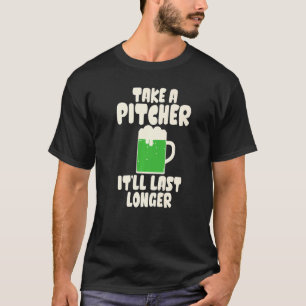 Camiseta Bebendo Do Dia Do Dia de São Patrício De Cerveja
