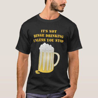 Camiseta Bebendo do frenesi