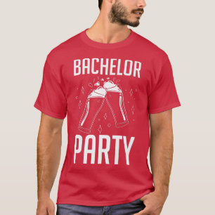 Camiseta Bebendo do Partido GroomWeddingBachelor