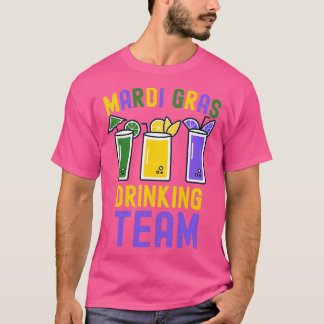 Camiseta Bebendo do partido Mardi Gras - Carnaval P