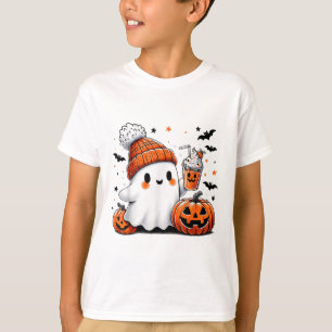 Camiseta Bebendo Fantasma Café Ghost Gelo Café M