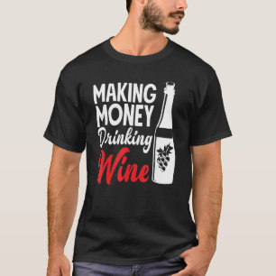 Camiseta Bebendo fazer Vinho Vinho Vino Vino Vino Produtor